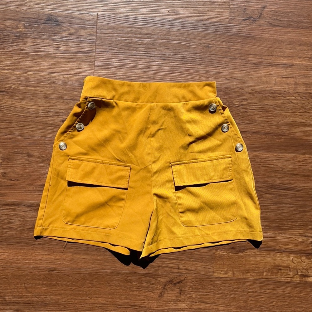 Yellow shorts